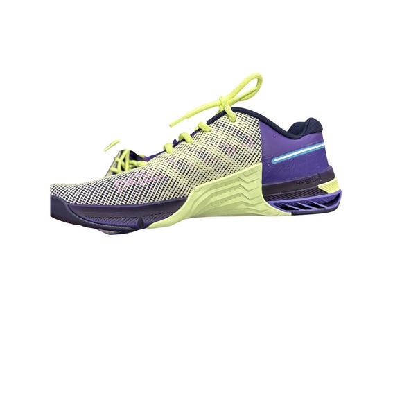 Nike‎ Metcon 8 Training Shoes Purple Yellow Neon Athletic Sneakers men - Picture 5 of 9
